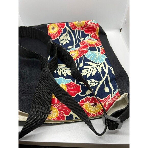 BOHO BLACK FLORAL CROSSBODY BAG - Picture 5 of 7